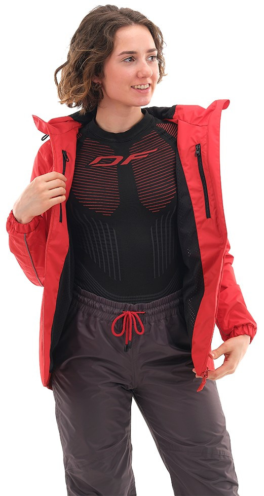 костюм мембранный dragonfly active 2.0 red-gray s