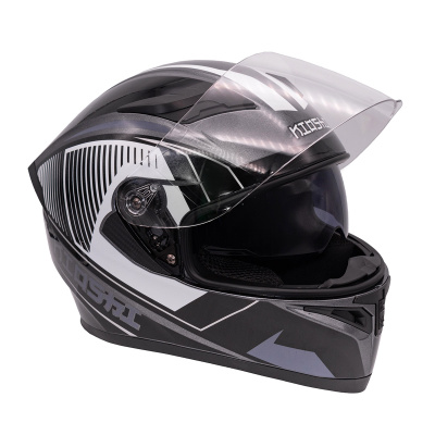 Шлем 316 KIOSHI Avatar интеграл с очками (Серый, М, 304169-18)
