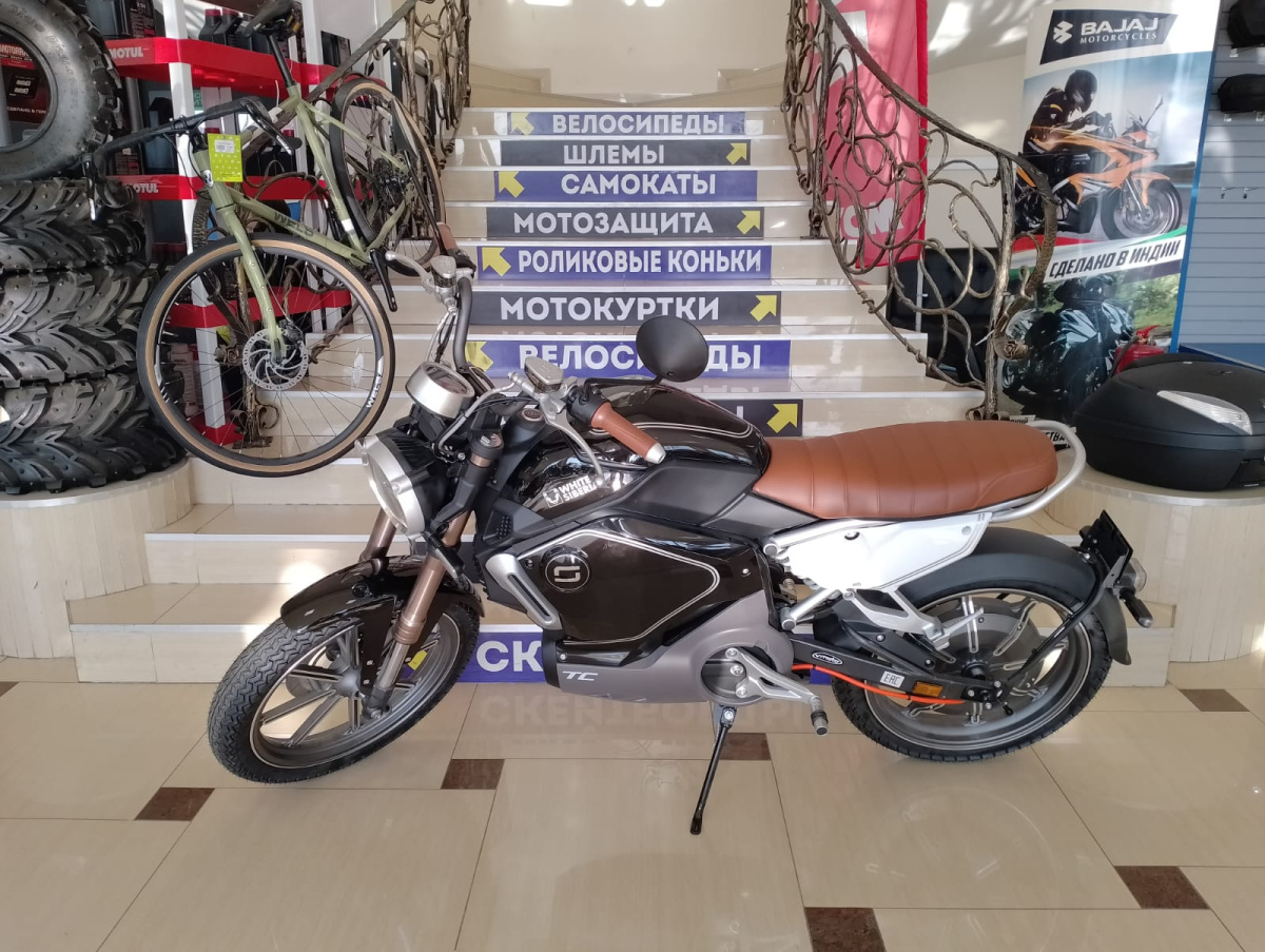 электромотоцикл white siberia super soco tc 