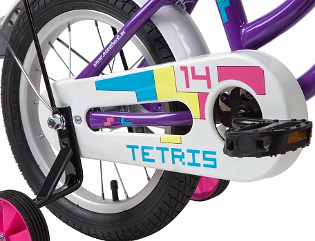 велосипед детский новатрек 14" tetris