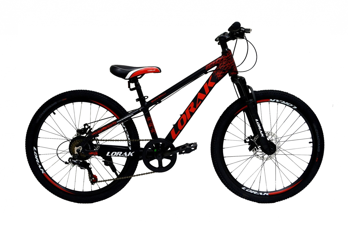 велосипед lorak shark 24 black 