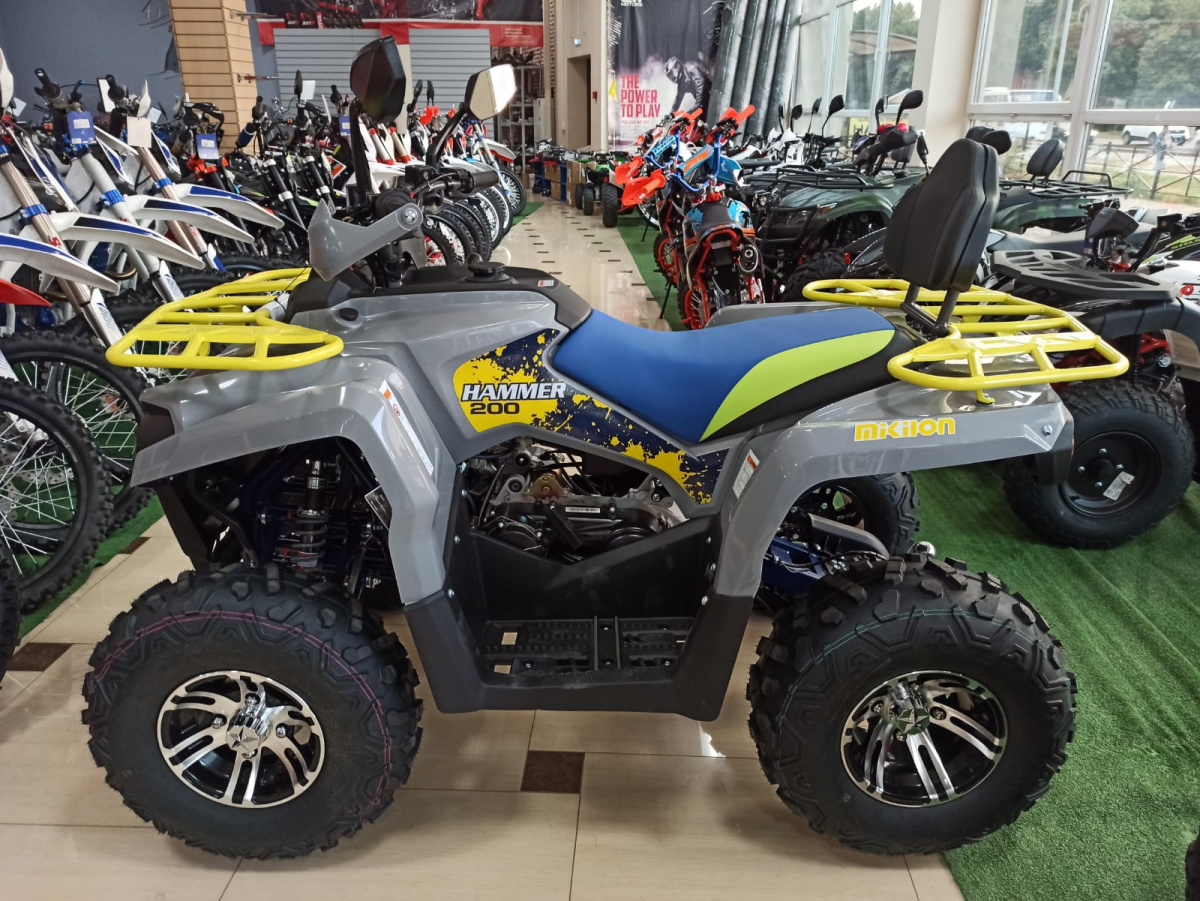 квадроцикл mikilon hammer 200l