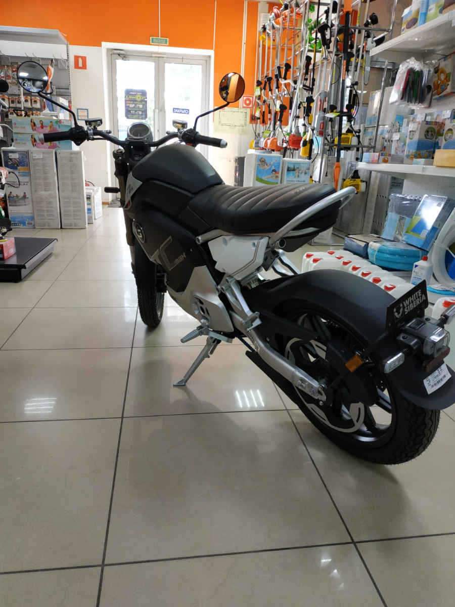 электромотоцикл white siberia super soco tc max