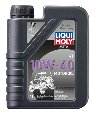 Масло синтетическое Liqui Moly 4- х т 10W40 для АТV и мотоциклов 1 л. 3013