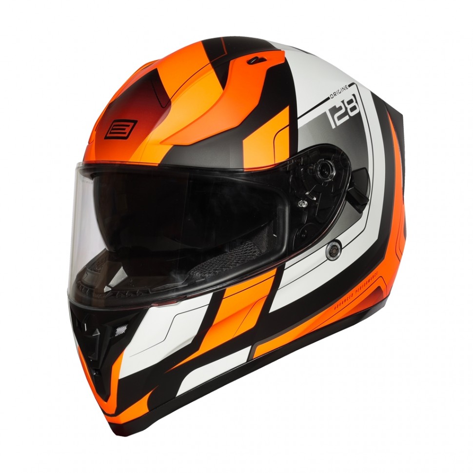 шлем origine strada advanced (hi-vis оранжевый/черный матовый, xl,)