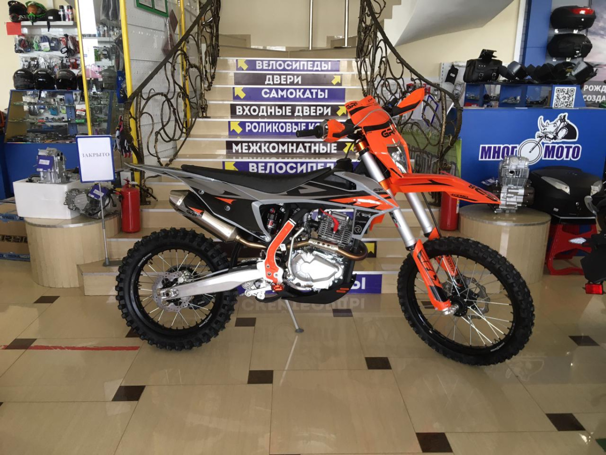 мотоцикл gr8 f250a (4т pr250) enduro optimum (2022)