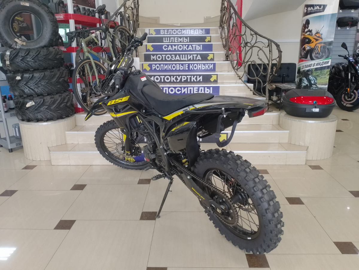 мотоцикл bse z9 yellow metallic