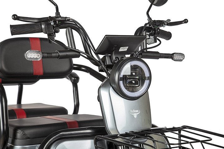 трицикл электрический rutrike экипаж