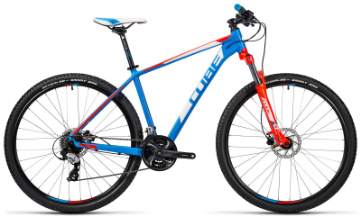 CUBE AIM PRO blue n flashred 