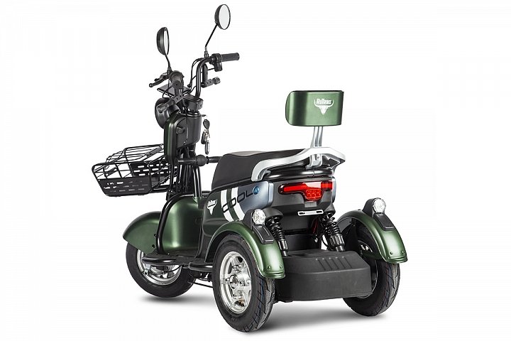 трицикл электрический rutrike шкипер