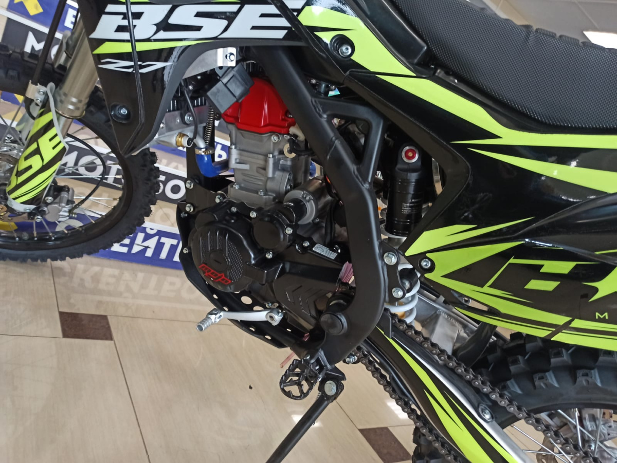мотоцикл bse z7 green blast