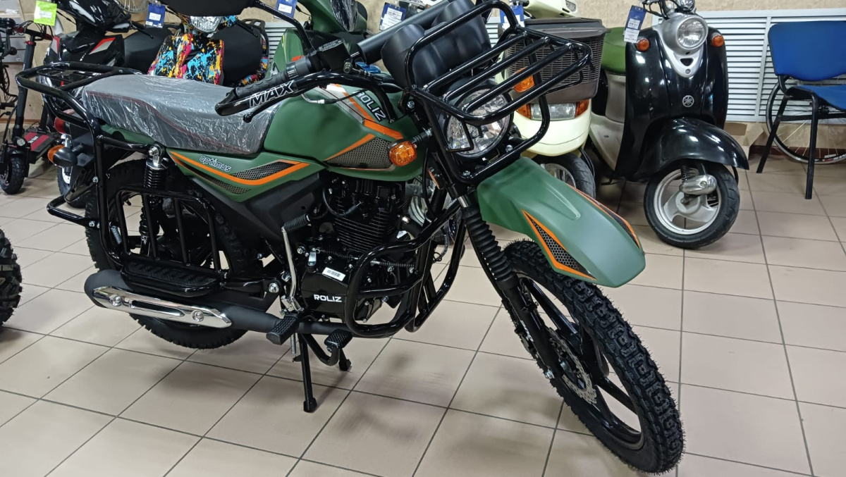 мотоцикл roliz optimus max 200