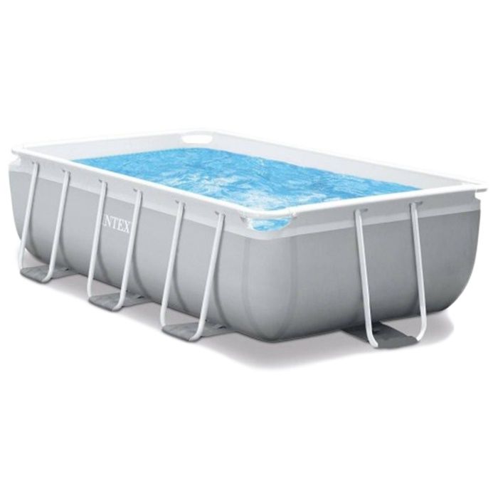 бассейн каркасный intex 80х175х300 см + насос/фильтр, лестница 26784
