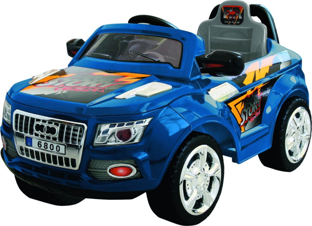электромобиль 6600/6800-1/5 ec-f tjago 3-6 лет audi(fant),.6v,р/у,(102х62х53)