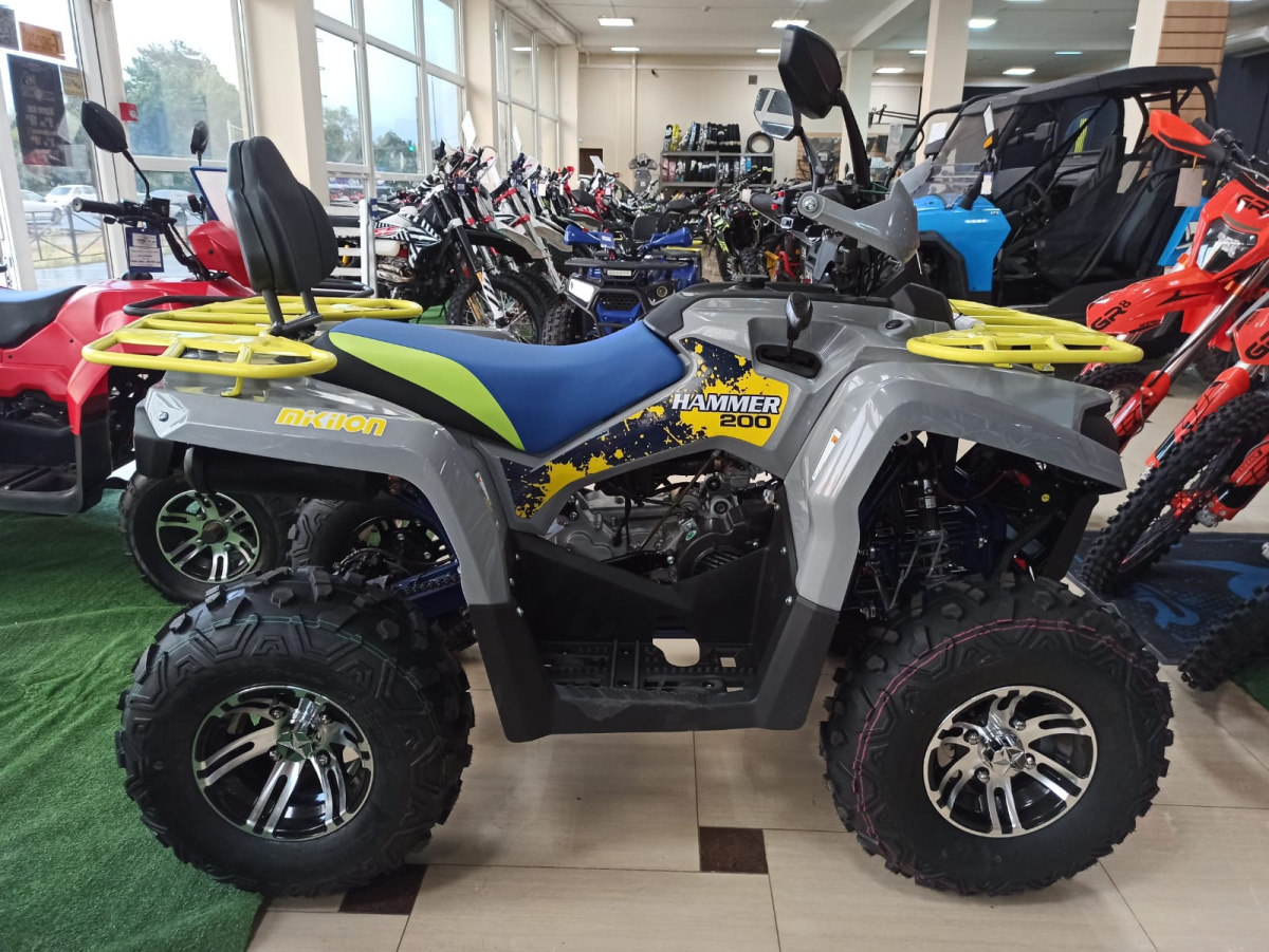 квадроцикл mikilon hammer 200l