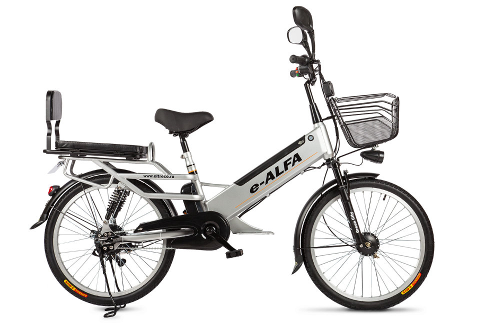 велогибрид eltreco e-alfa l