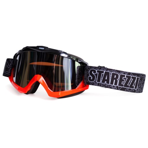очки starezzi goggles mx black fluo orange