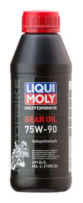 Масло синтетическое Liqui Moly АРI-GL 5 для редуктора мотоцикла, 75W-90 (7589/1516) 0,5 л 