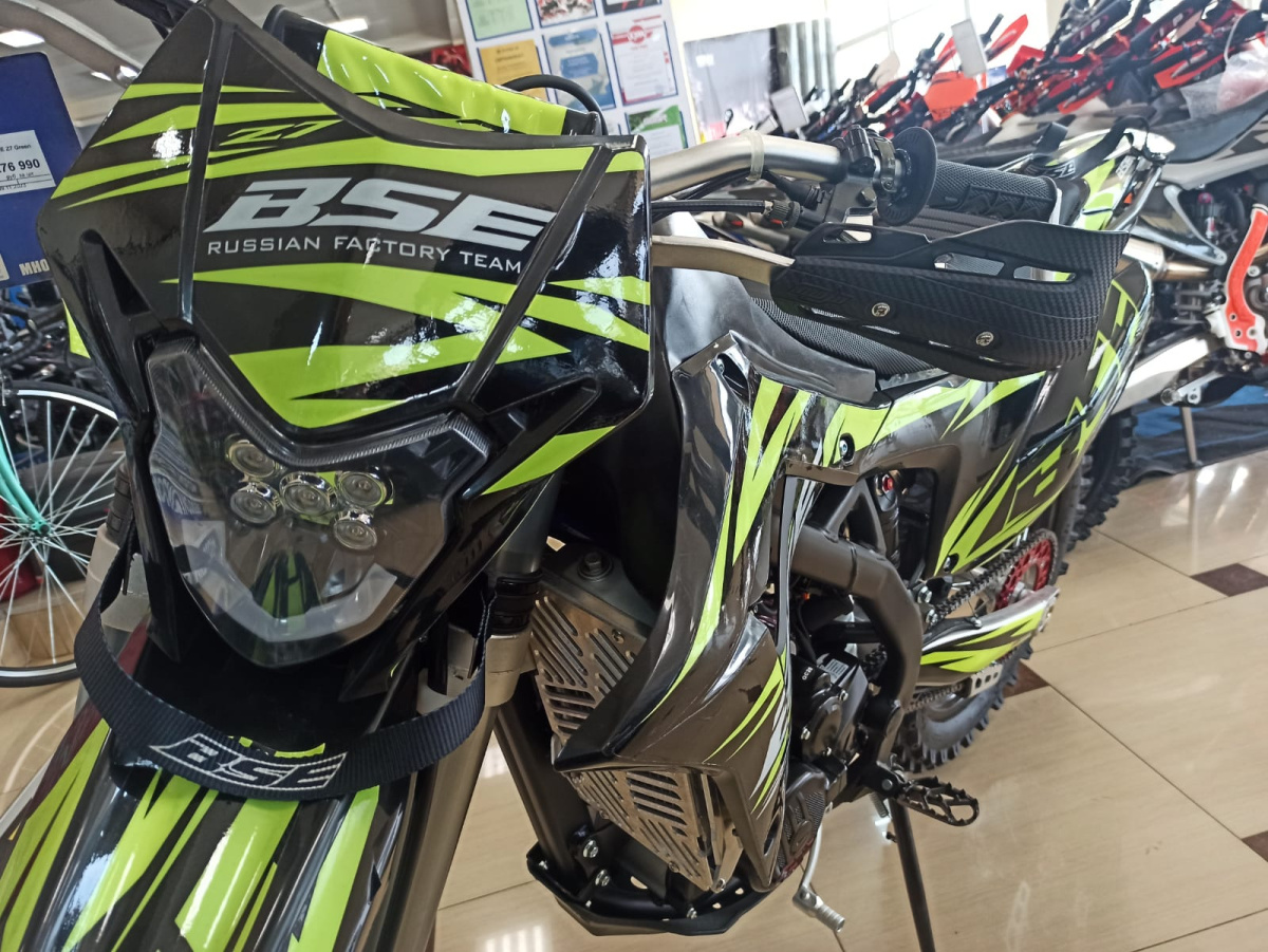 мотоцикл bse z7 green blast