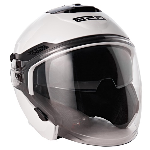 шлем gsb g-263 white glossy m