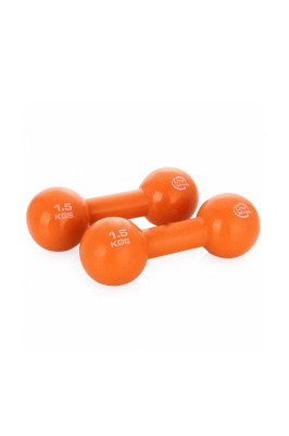 Гантели виниловые Life Weights 1.5кгх2шт.3968EG