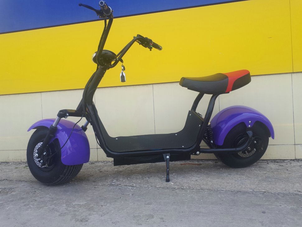 самокат электрический gt x7 pro citycoco 2000 w