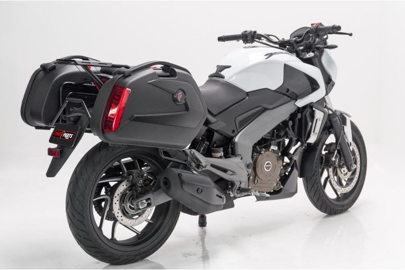 кофры боковые пластиковые комплект, 22л bajaj pn124.030