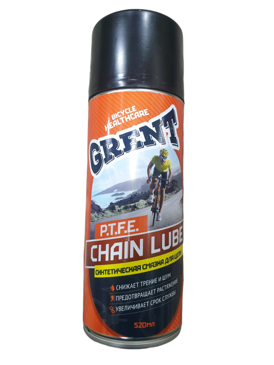 смазка для цепи grent ptfe synthetic chain lube 520мл 40400