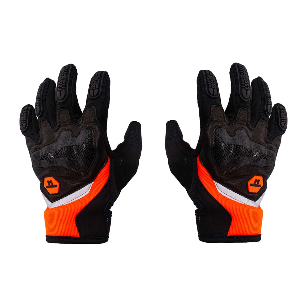 мотоперчатки masontex m30 iv черный/оранжевый xl m30iv-7