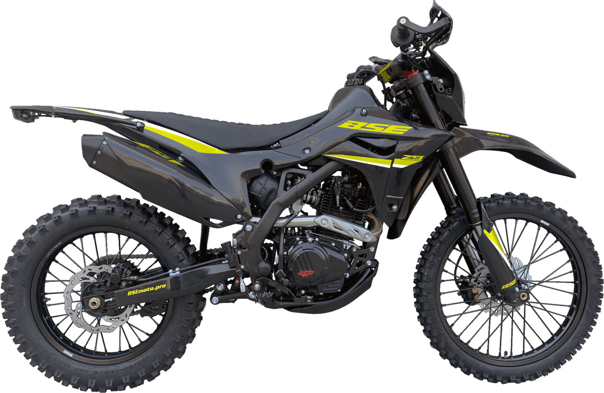 мотоцикл bse z9 yellow metallic