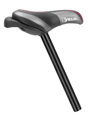 Седло 5109 Velo черное,с подседельным пальцем