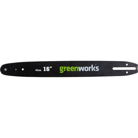 шина greenworks для цепной пилы 40 см 29757