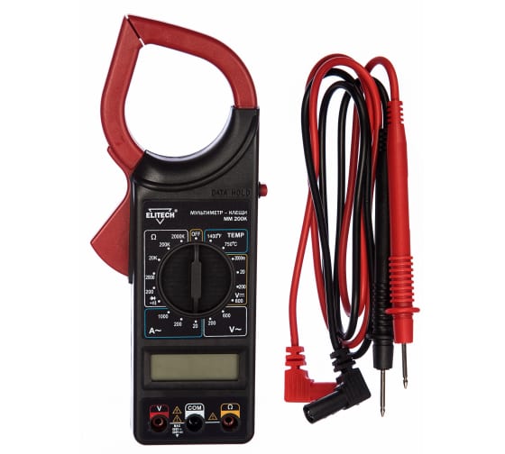 мультиметр elitech мм200 к