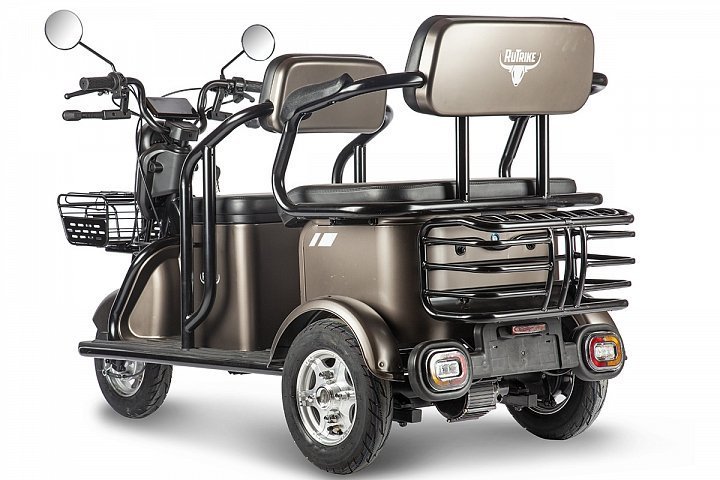 трицикл электрический rutrike караван