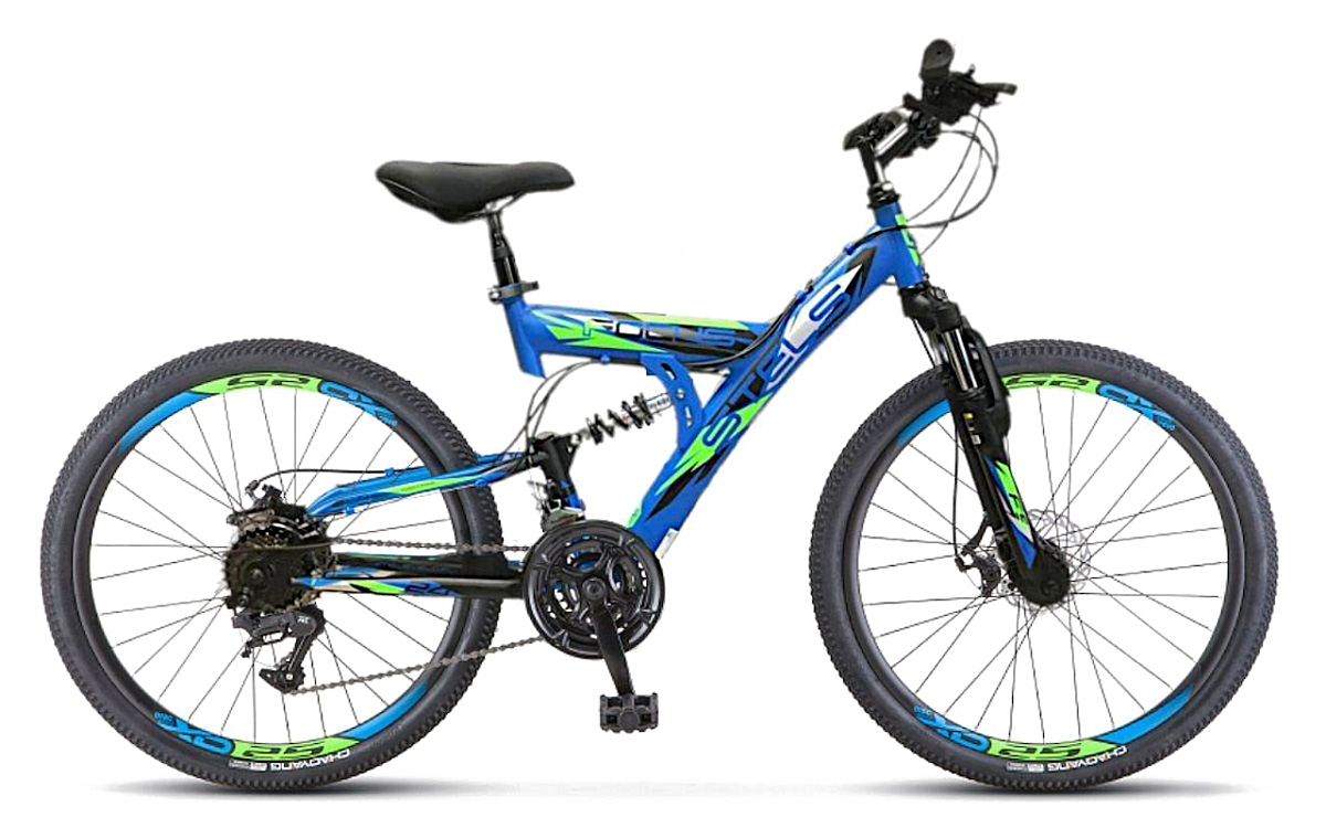 велосипед stels focus md 24" 18-sp v010
