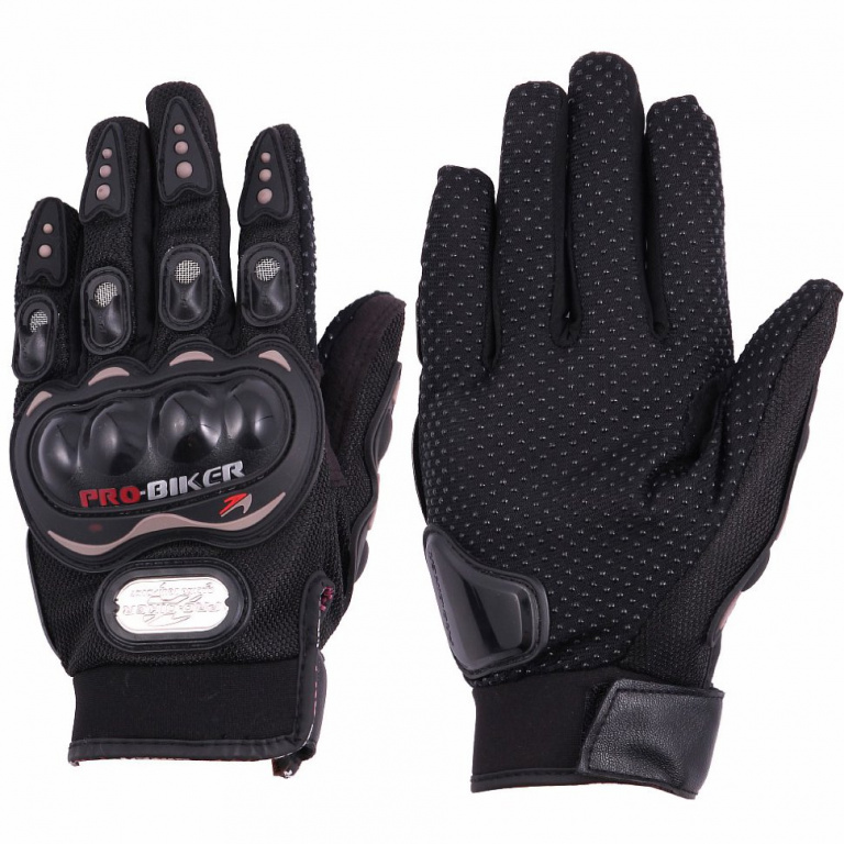 мотоперчатки pro biker mcs-01c черный xl