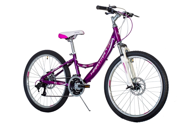 велосипед hartman alba pro disc 24" (basis) 21 ск