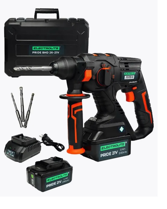 перфоратор electrolite pride bhd 26 21v 