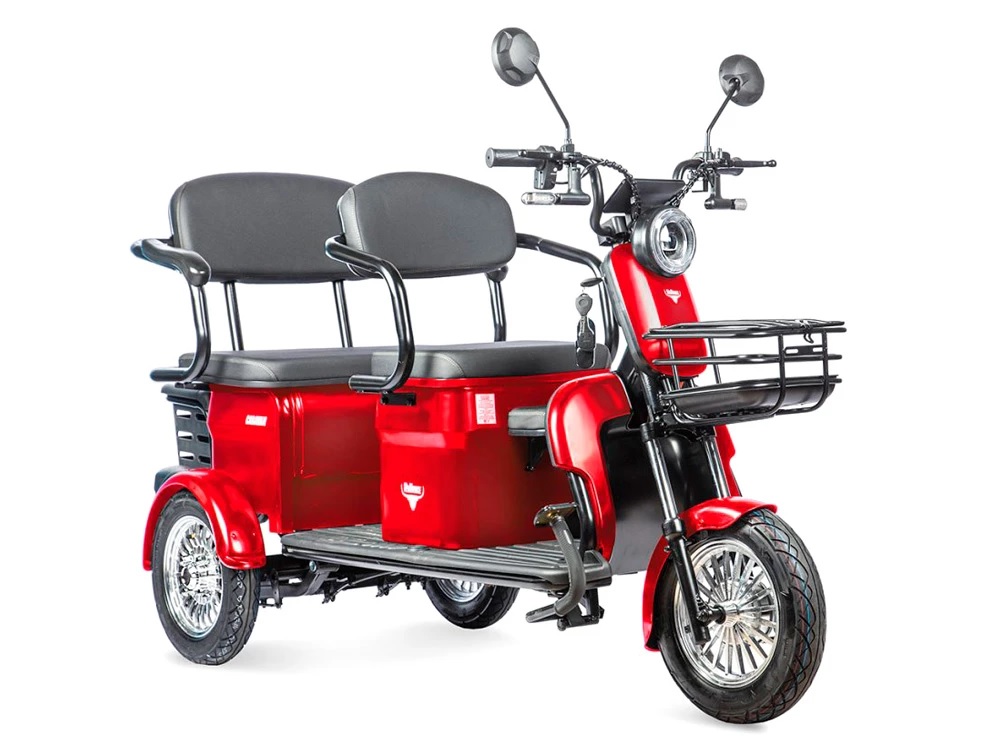 трицикл электрический rutrike караван