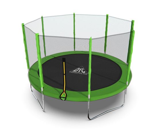 батут dfc trampoline fitness 12 ft наружная сетка 366см