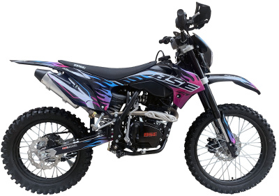 Мотоцикл кроссовый BSE Z1 HotRod Blue/Эндуро (025) (150см3)