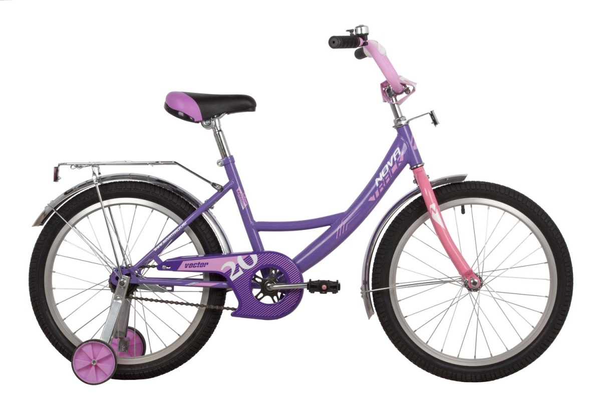 велосипед детский novatrack 20" vector