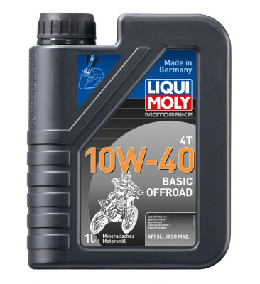 Масло Liqui Moly 4- х т 10W40 Basic Offroad 3059
