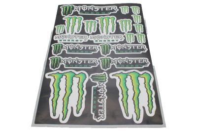 Наклейки набор 30х45 Monster Energy "TM"