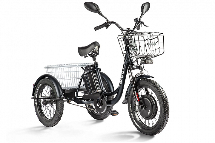 трицикл электрический eltreco porter fat 700 