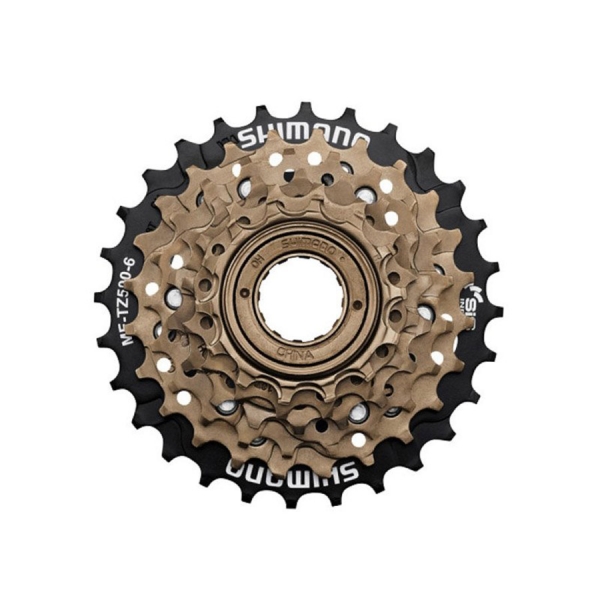 трещотка mf-tz500-cp shimano на 6 ск 14-16-18-21-28 с защитой цепи 520047