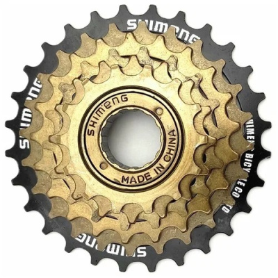 Блок звездочек (шестерник) дизайн Shimano 2601-6