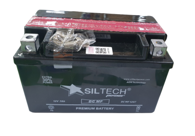 Аккумулятор SILTECH DC MF1207 12V7AH П.П.