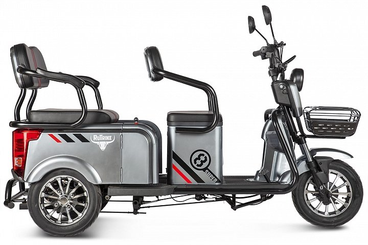 трицикл электрический rutrike экипаж