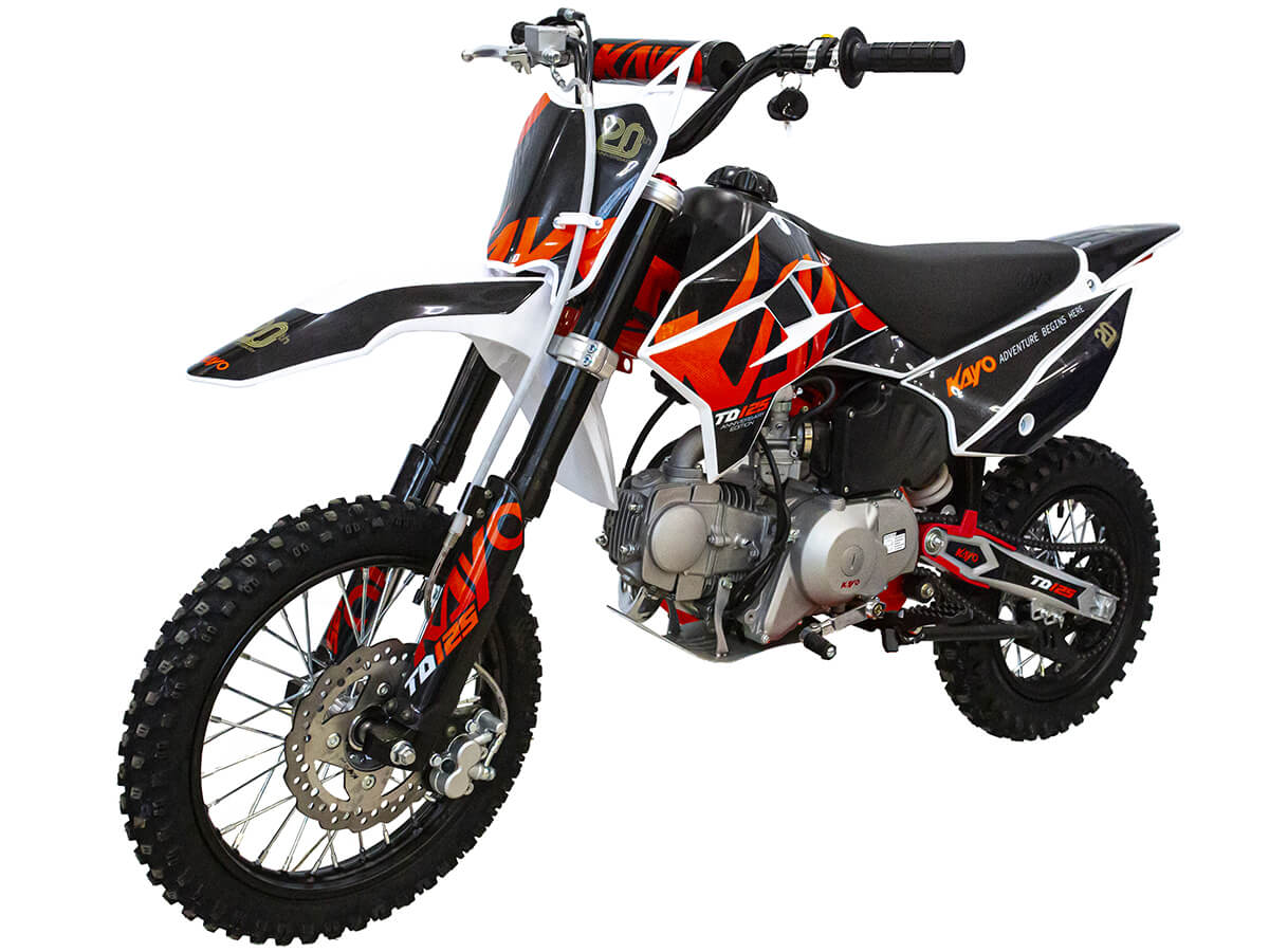 питбайк kayo mini td125 14/12 